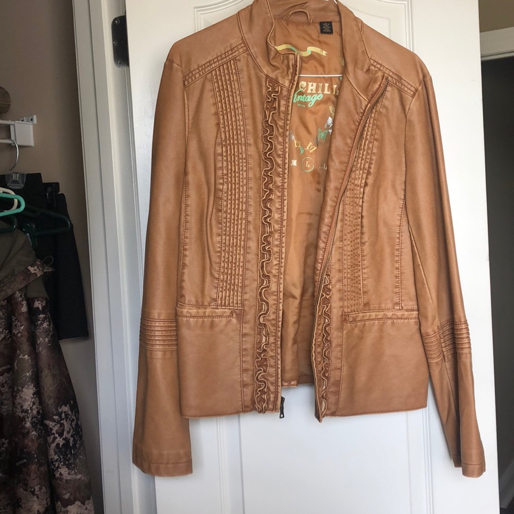 Big chill vintage leather jacket